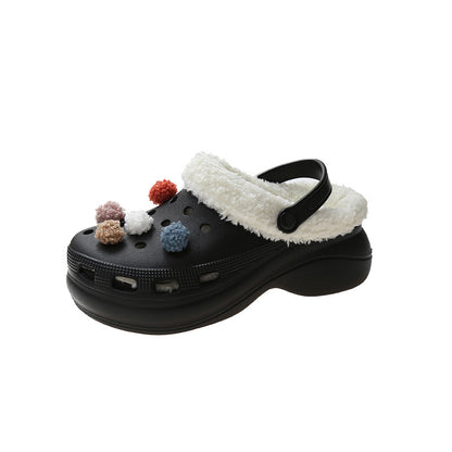 ❄️CozyFluff™ Winter Lined Rubber Clogs – Warmth Meets Cute Comfort!