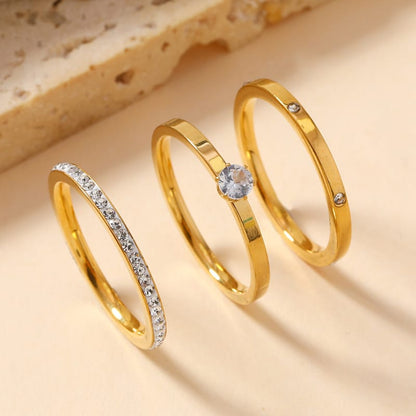 👑 Gold Geometric Men's Statement Ring