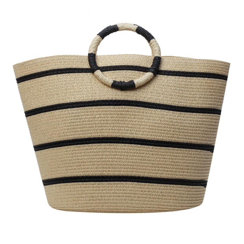 Chic Woven Summer Beach Bag – Effortless Style for Sunny Days