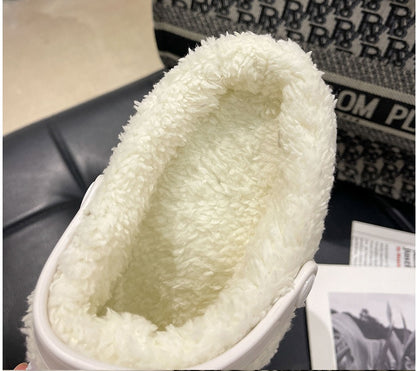 ❄️CozyFluff™ Winter Lined Rubber Clogs – Warmth Meets Cute Comfort!