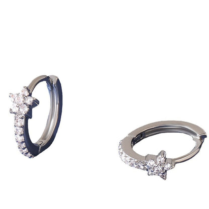 🌸 Elegant Floral Alloy Earrings