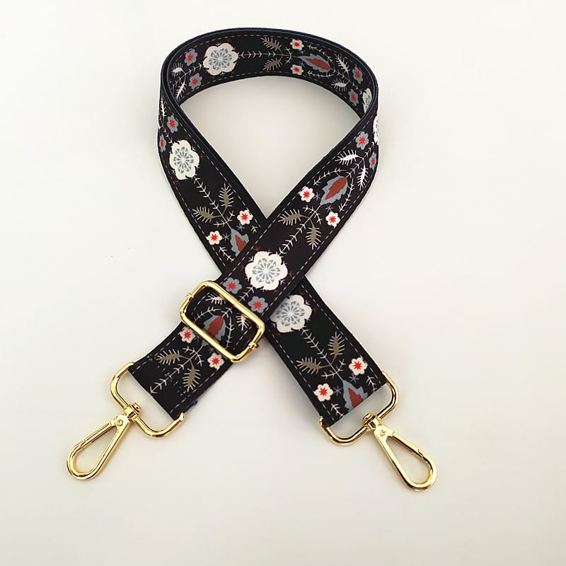 Adjustable Patterned Bag Shoulder Strap