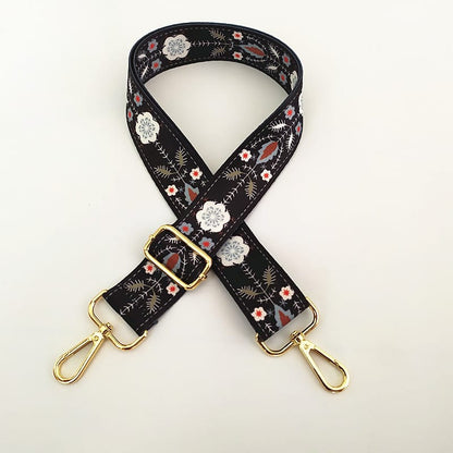 Adjustable Patterned Bag Shoulder Strap