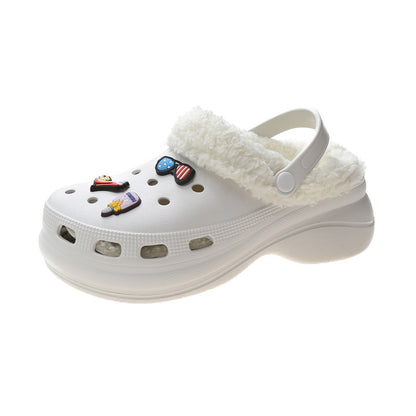 ❄️CozyFluff™ Winter Lined Rubber Clogs – Warmth Meets Cute Comfort!