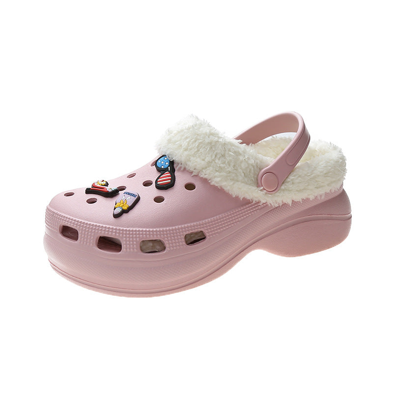 ❄️CozyFluff™ Winter Lined Rubber Clogs – Warmth Meets Cute Comfort!