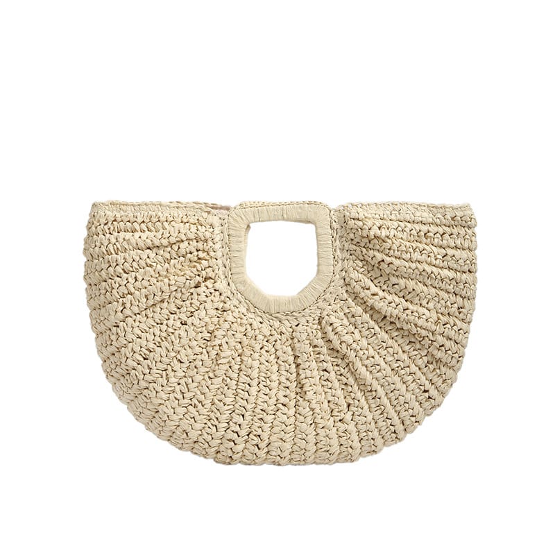Woven Oval Tote Bag for Everyday Style